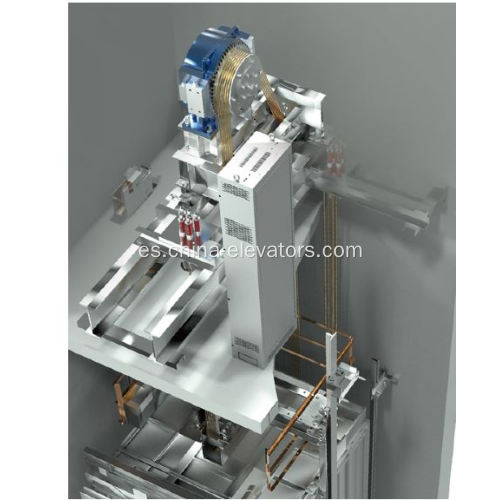 Paquetes de ascensores de pasajeros de tracción superior